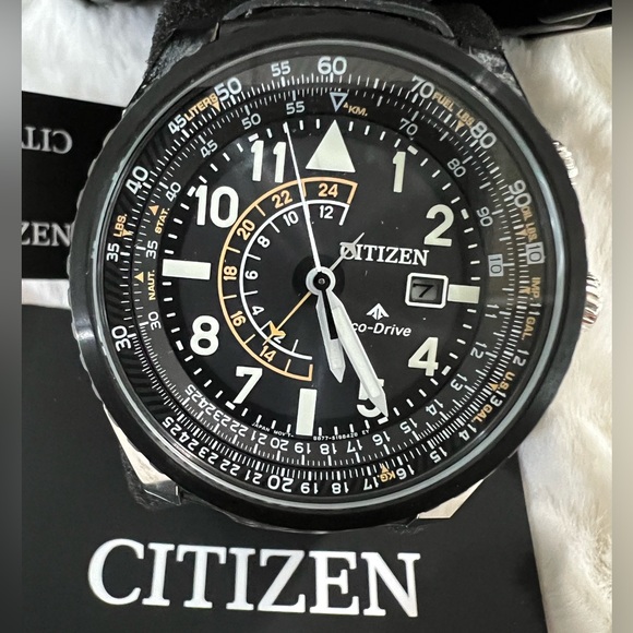 Citizen Eco-Drive Black and White Watch